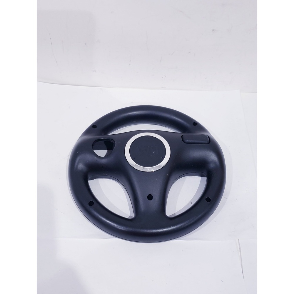 OEM Black Nintendo Wii Steering Wheel Controller Mario Kart RVL-024